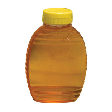 Bee Squeeze Bottles - With Yellow Flip Top Lids - 12 pack,Z117, Mann Lake Ltd.