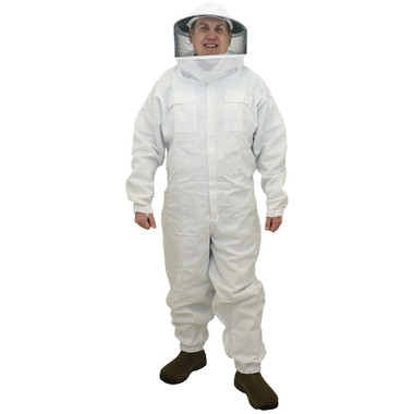 Economy Beekeeping Suit with Clear Vue Veil,Z337, Mann Lake Ltd.