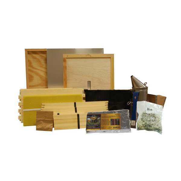 DIY Unassembled Beginner Beekeeping Starter Kit,HK122, Mann Lake Ltd.