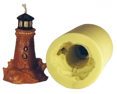 3 3/4" Light House Candle Mold,PM774, Mann Lake Ltd.