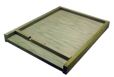 8 Frame Bottom Board/Reducer/Treated - Bulk,WW346, Mann Lake Ltd.